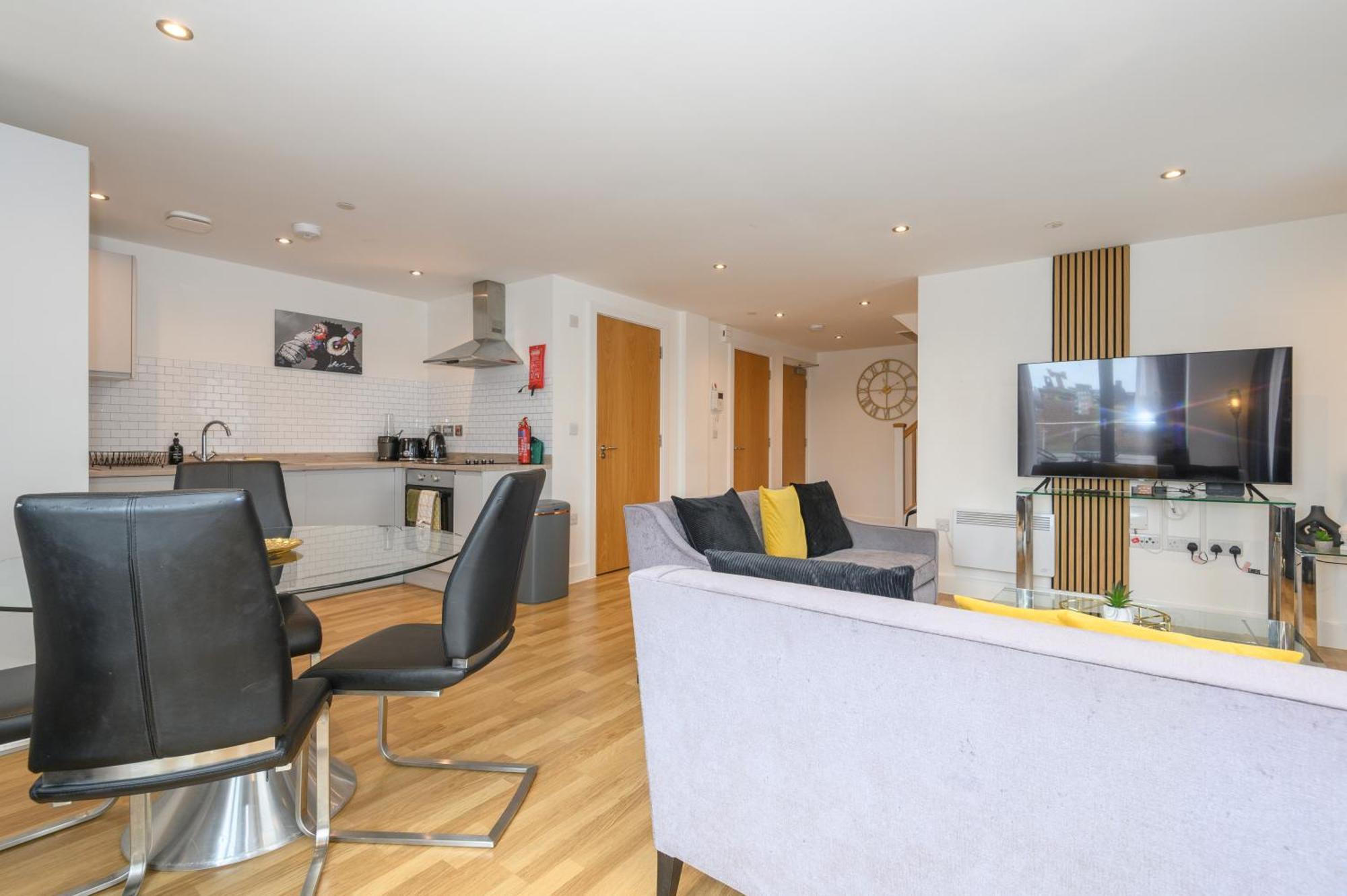 Apartamento Luxury 3-bed, 3-bath Penthouse - Leeds Centre - Underground Parking Leeds (West Yorkshire)